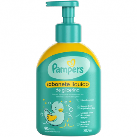 ST PAMPERS 200ML GLICERINA PUMP