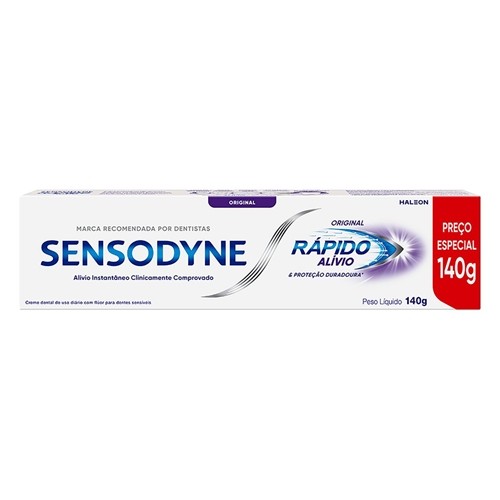 CD SENSODYNE 140G RAPIDO ALIVIO