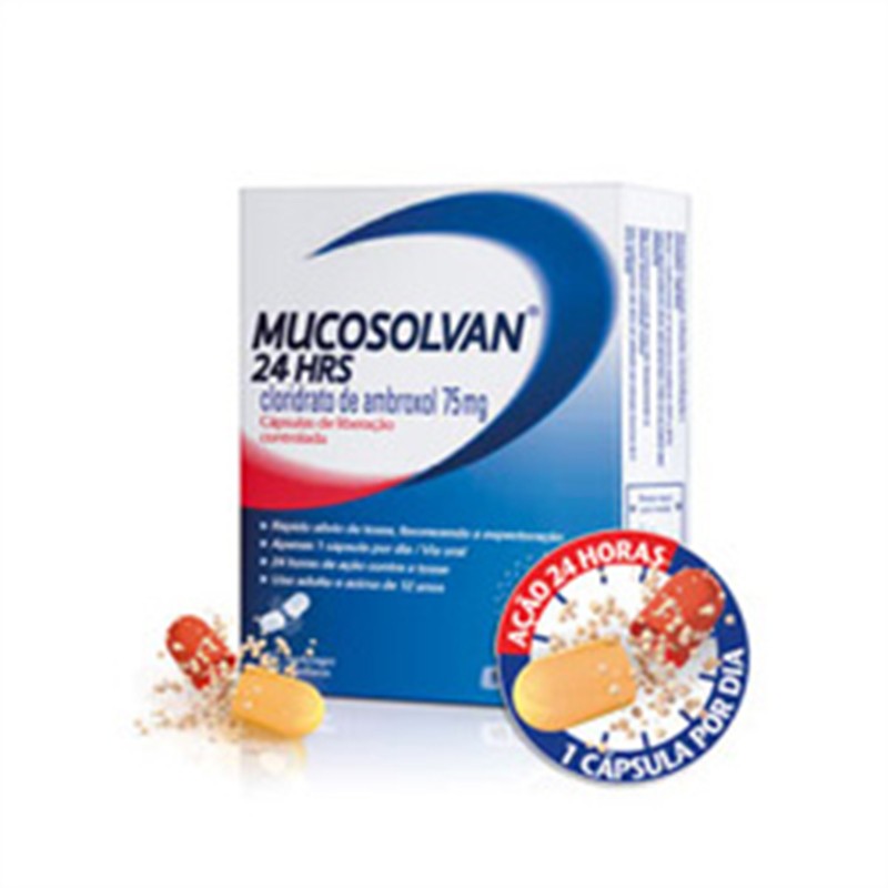 MUCOSOLVAN 24 HRS C/10