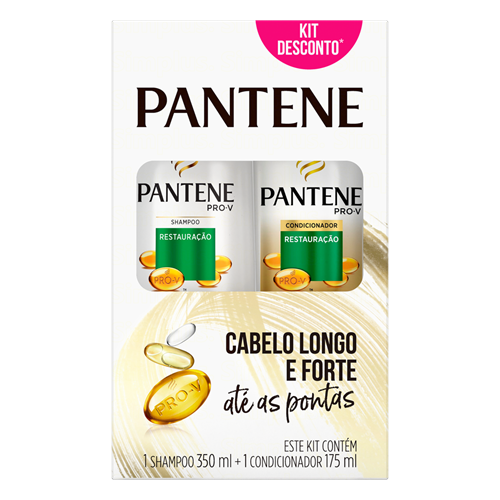 KIT PANTENE SH+CO 175ML RESTAUR