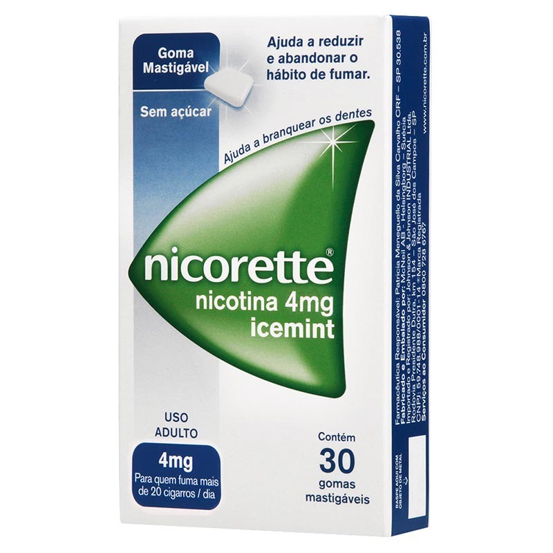 NICORETTE 4MG C/30 ICEMINT