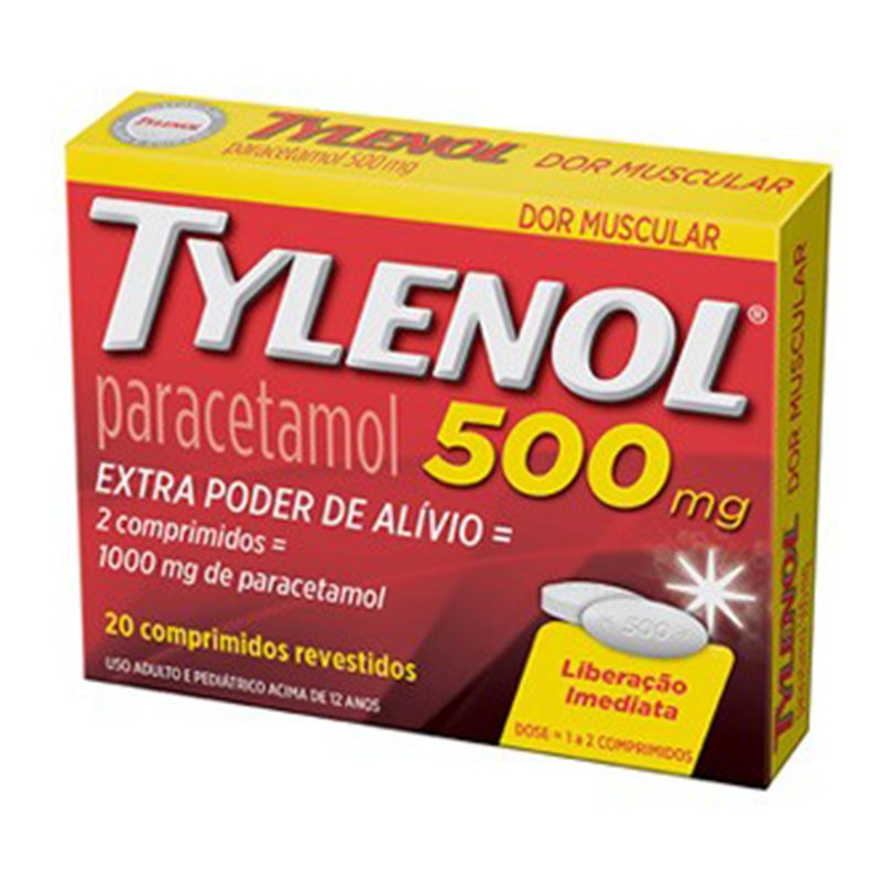 TYLENOL 500MG C/20