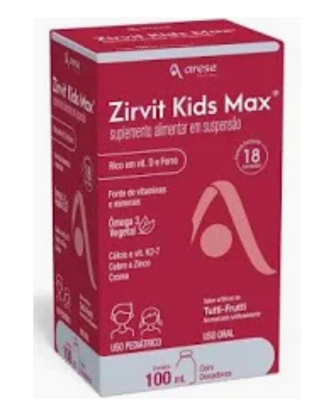 ZIRVIT KIDS MAX 100ML