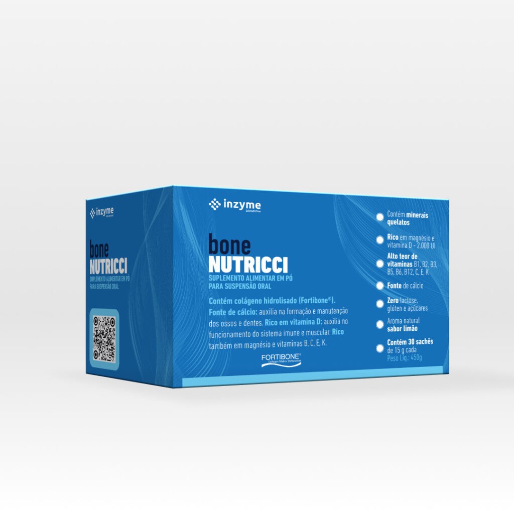 BONE NUTRICCI C/30 SACHES 450G LIMAO INZYME