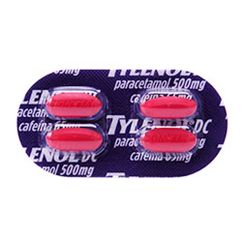 TYLENOL DC 500MG C/4