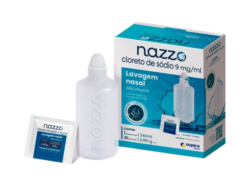 NAZZO LAVAGEM NASAL C/30 ENV REFIL