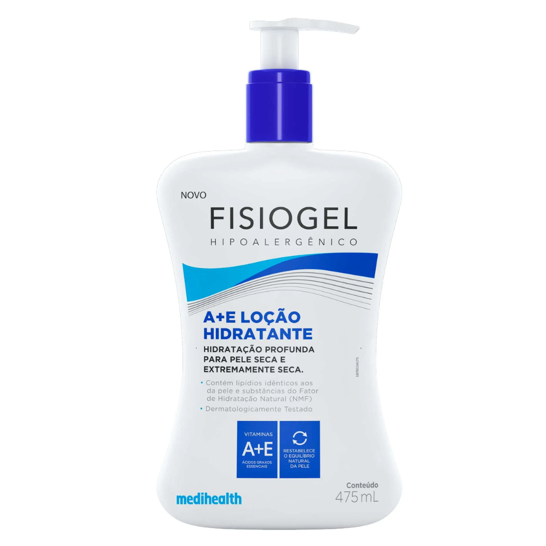 FISIOGEL A+E 475ML LOCAO HIDRAT
