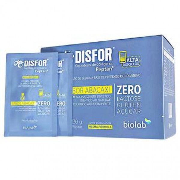 DISFOR C/30 SACHES X 11G ABACAXI