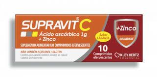 SUPRAVIT C ZINCO 1G C/10 FERV LAR
