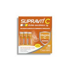 SUPRAVIT C 1G C/30 FERV 