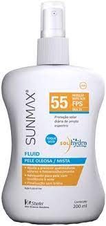 SUNMAX 200ML FPS55 FLUIDO OLEO/MISTA