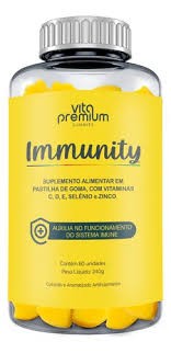 IMMUNITY VITA PREMIUM C/60 GOMAS ABACAXI