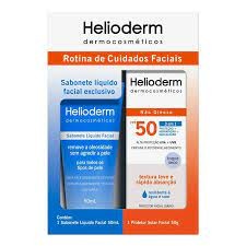 HELIODERM 50G F50 FAC + SAB LIQ 50ML