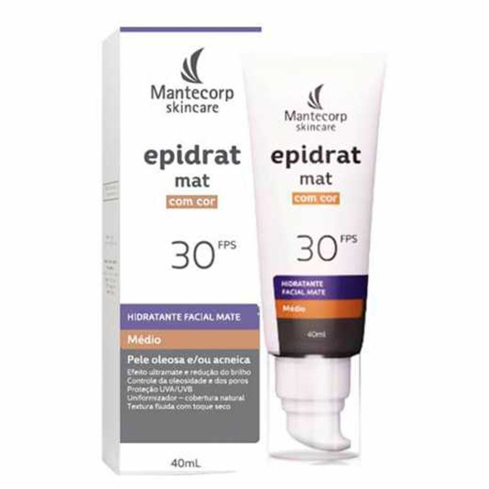 EPIDRAT MAT FAC 40ML FPS30 C/COR