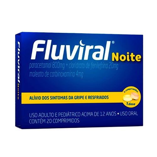 FLUVIRAL NOITE C/20