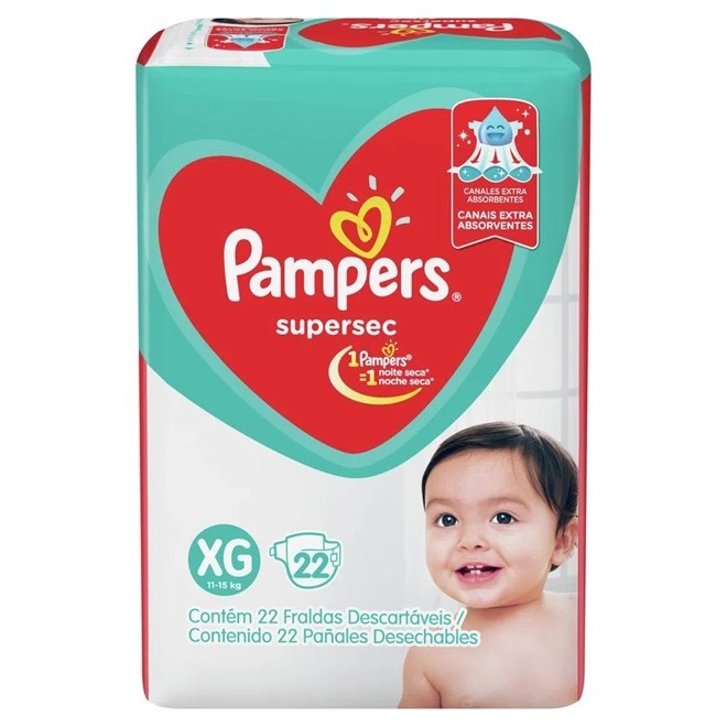 FR PAMPERS SUPERSEC PCTAO XG C/22