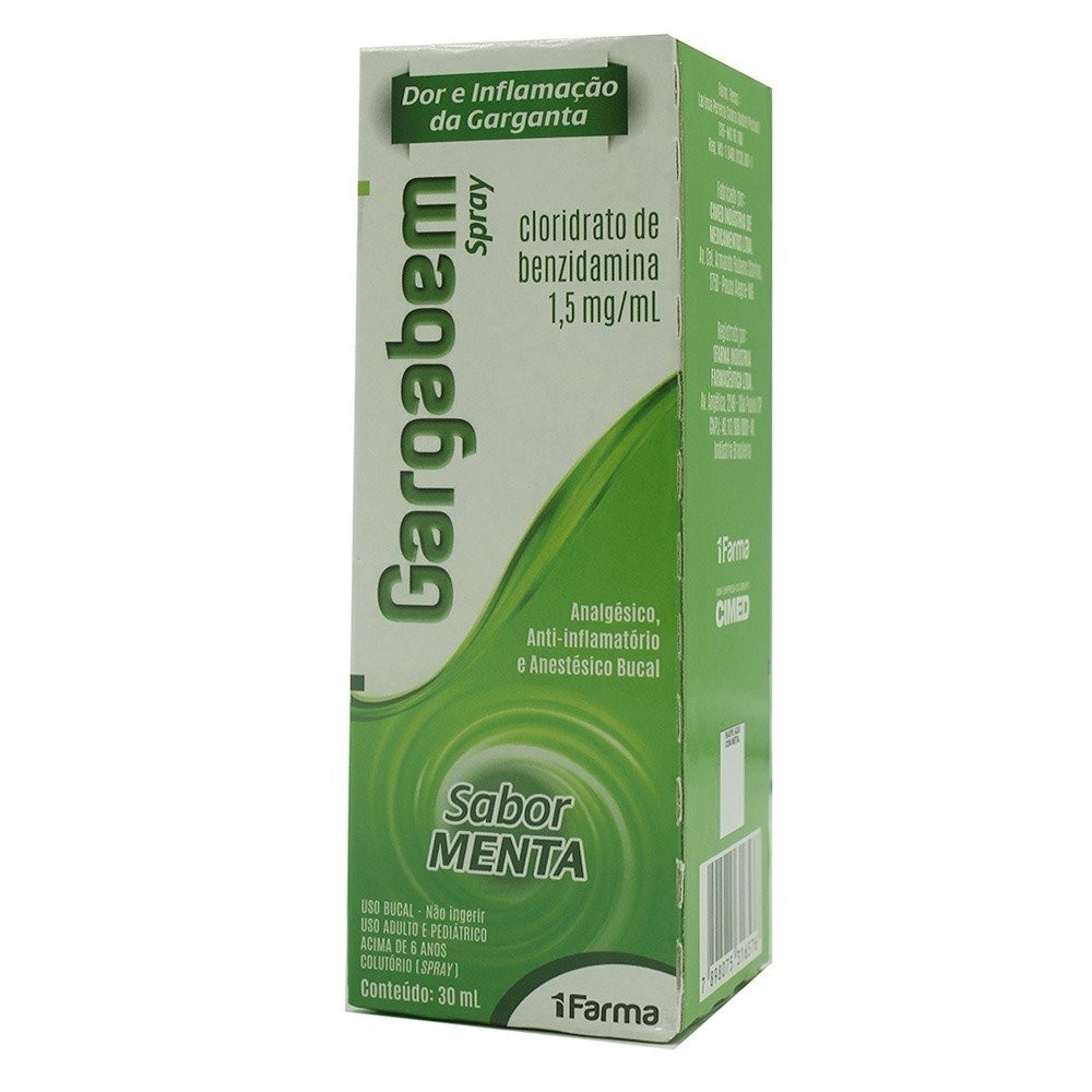GARGABEM SPRAY 30ML MENTA