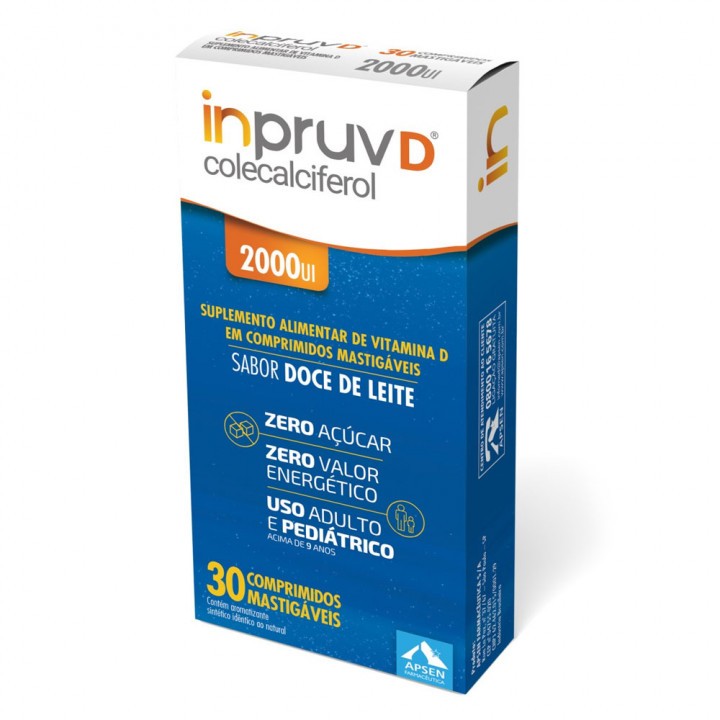 INPRUV D 2.000UI C/30 CP MAST APSEN