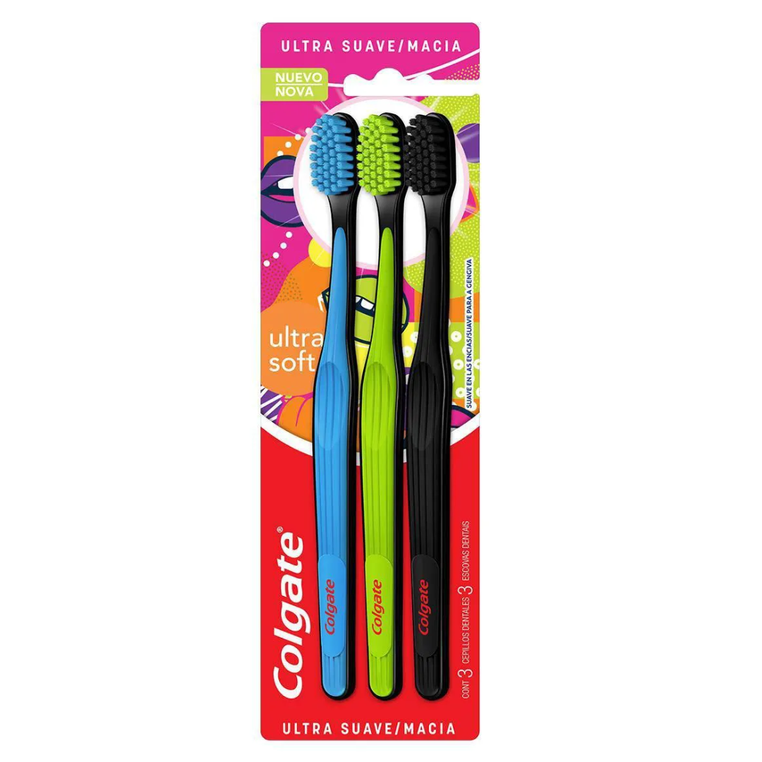 ED COLGATE ULTRA SOFT C/3