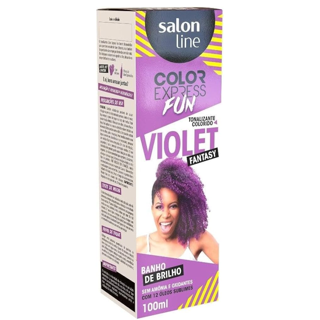 SALON LINE TZ COLOR EXP FUN 100ML VIOLET FANTASY