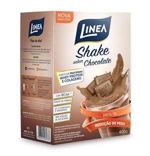 LINEA SHAKE 400G SUCRALOSE CHOCOLATE