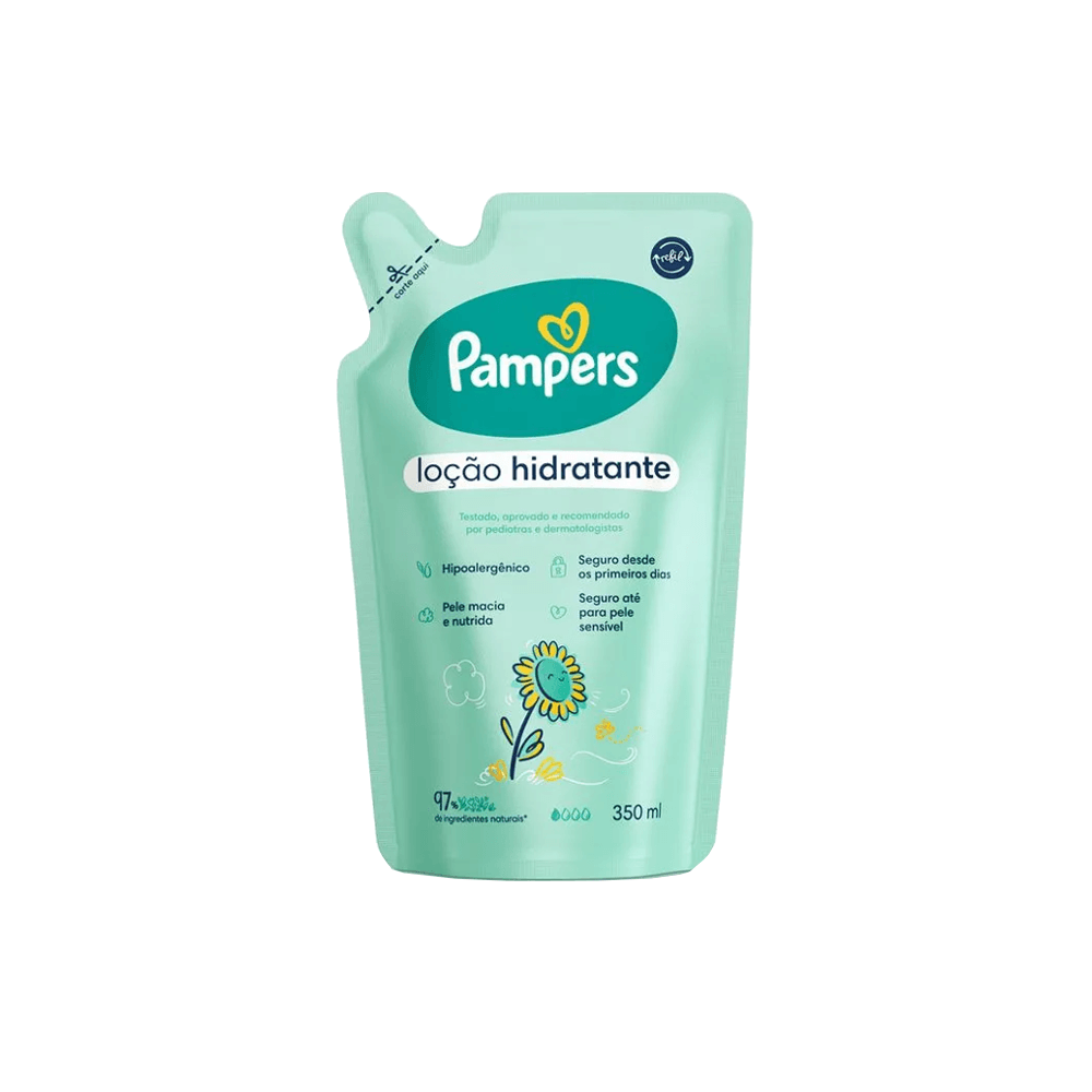 LO PAMPERS 350ML HIDRAT GIRASSOL