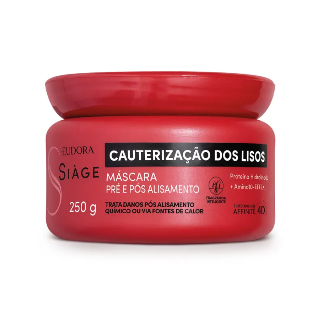MASCARA CAP EUDORA SIAGE 250G CAUT LISO 