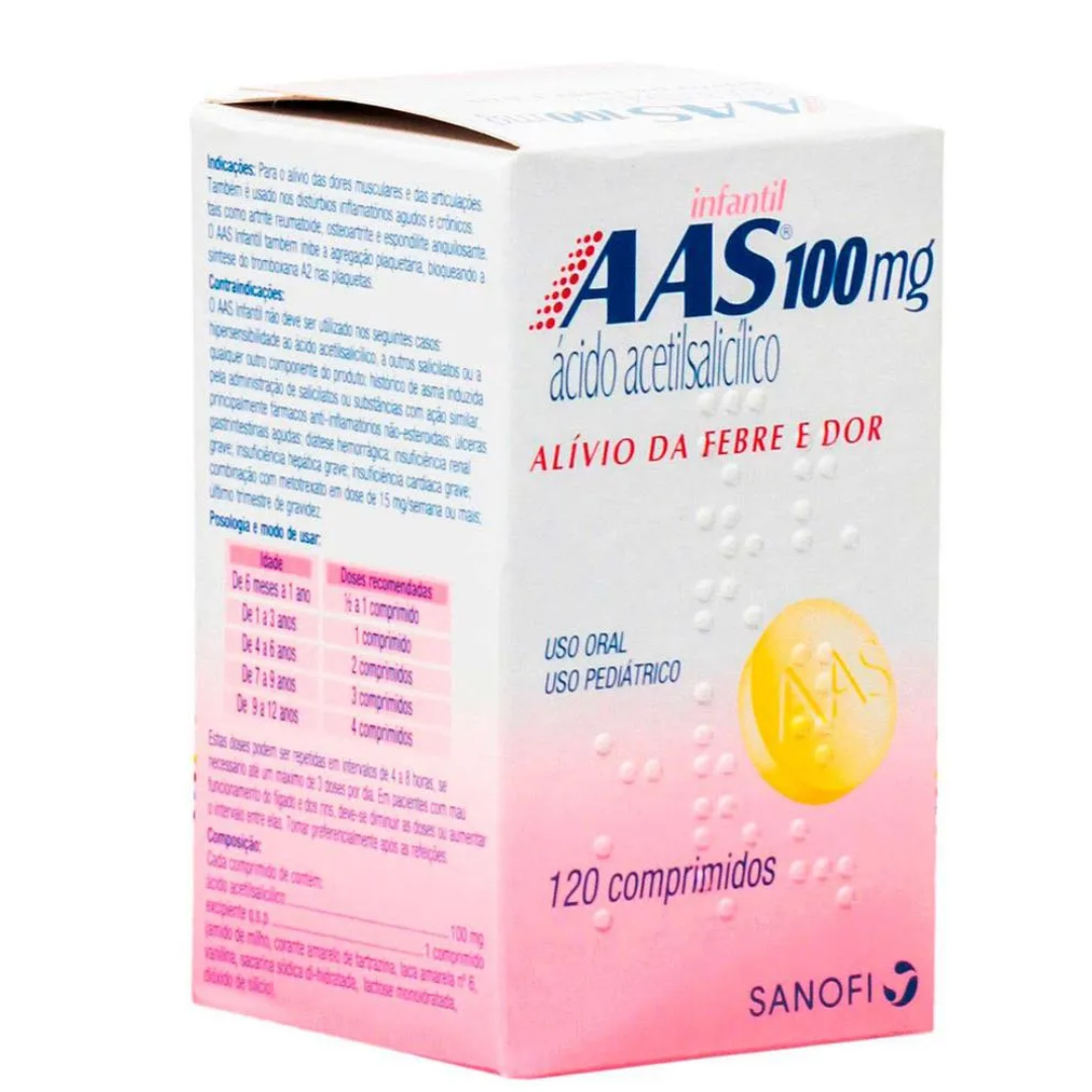 AAS 100MG C/20 INF
