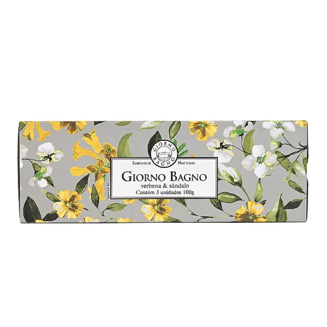 ST GIORNO BAGNO 3X100G VERBENA SANDALO