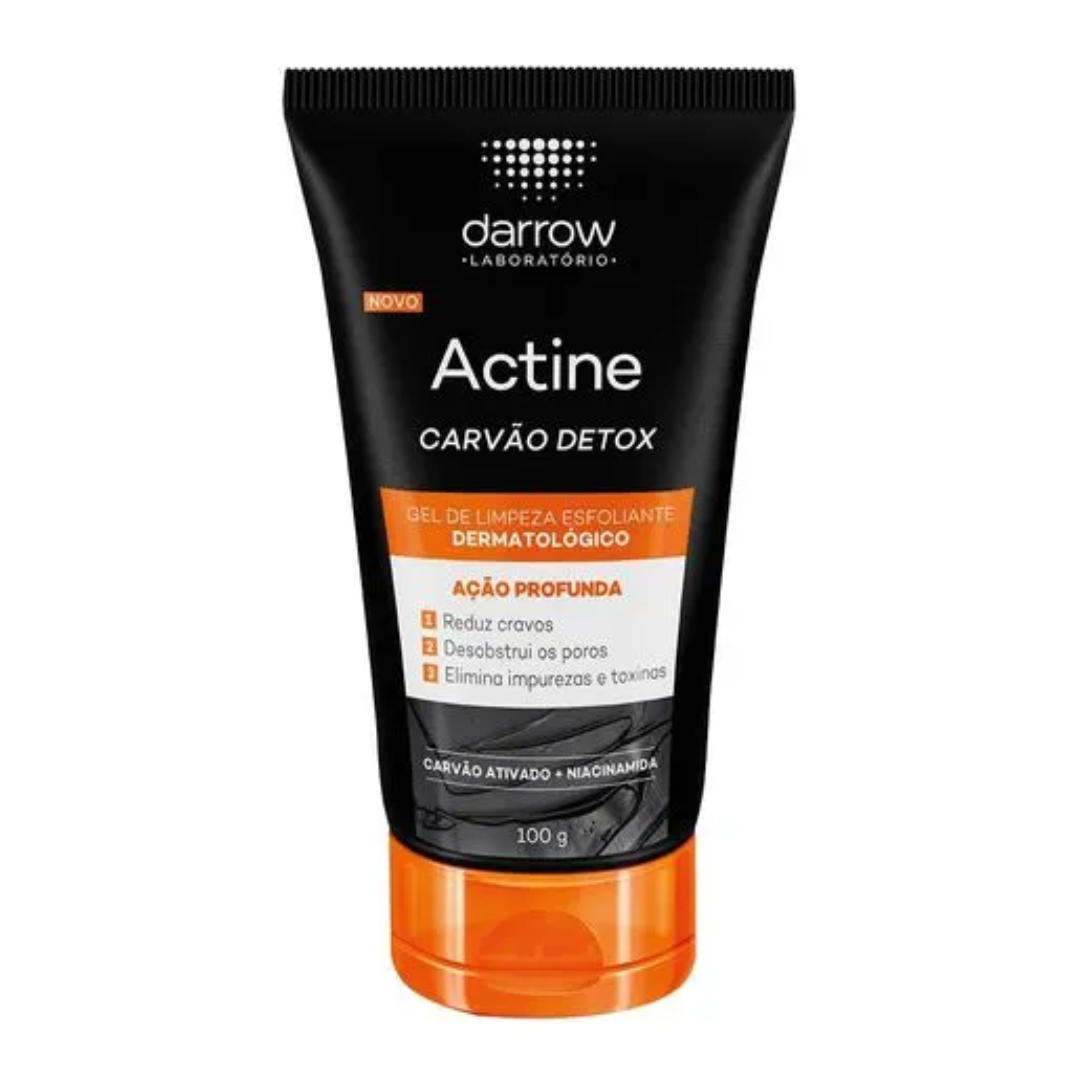ACTINE GEL DE LIMPEZA 100G CARVAO DETOX