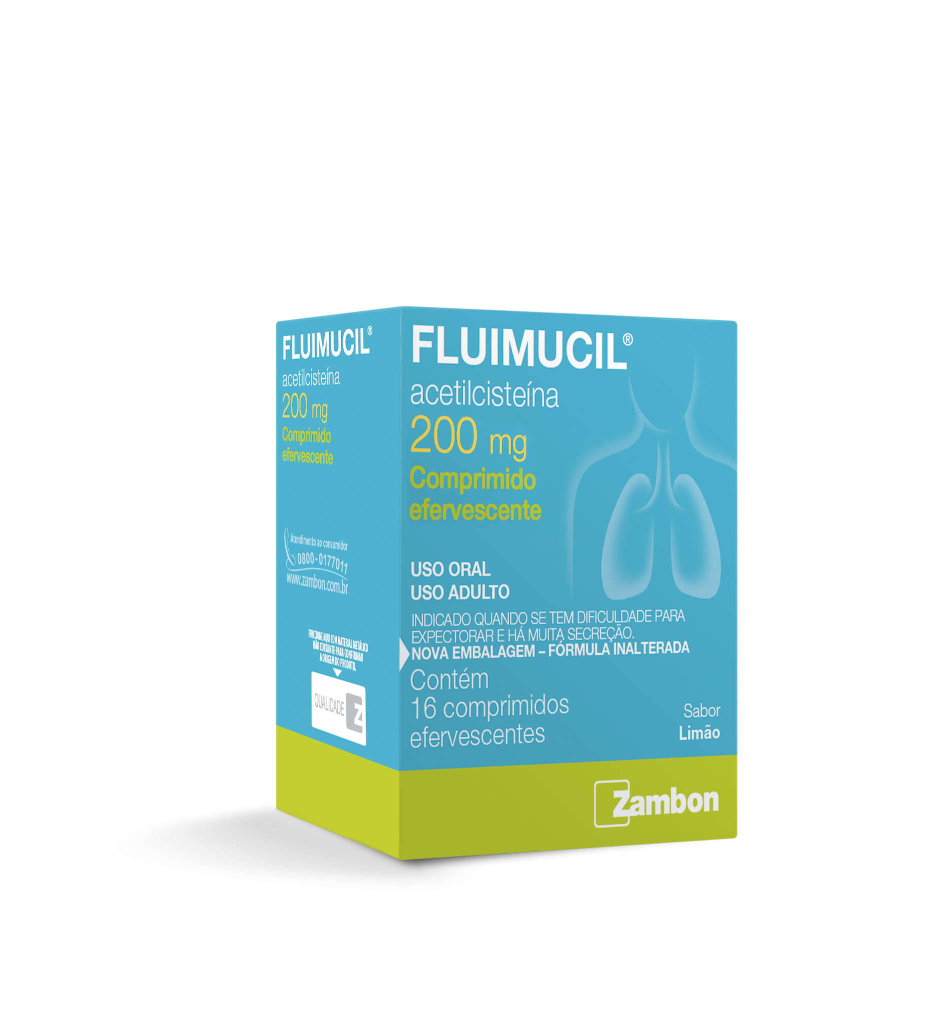 FLUIMUCIL 200MG C/16 ENV