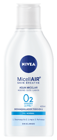 NIVEA AGUA MICELAR 400ML MICEELLAIR
