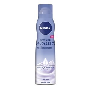 NIVEA MOUSSE 200ML SOFT MILK