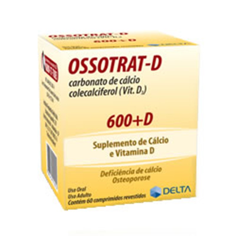 OSSOTRAT D 600MG C/60