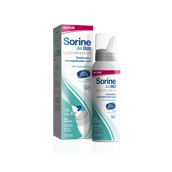 SORINE JET DUO 100ML JATO CONTINUO