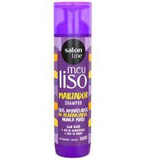 SH SALON LINE 300ML MEU LISO MATIZ