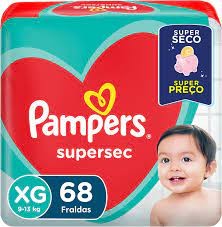 FR PAMPERS SUPERSEC JUMBO XG C/68