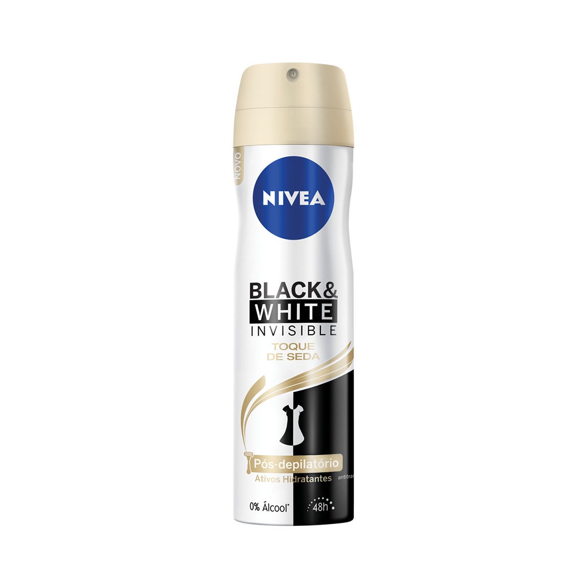 DA NIVEA FEM 150ML INVISIBLE TOQUE SEDA