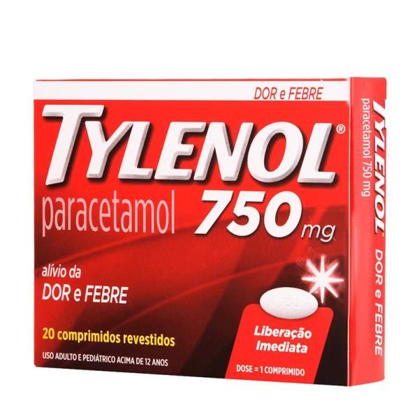 TYLENOL 750MG C/20