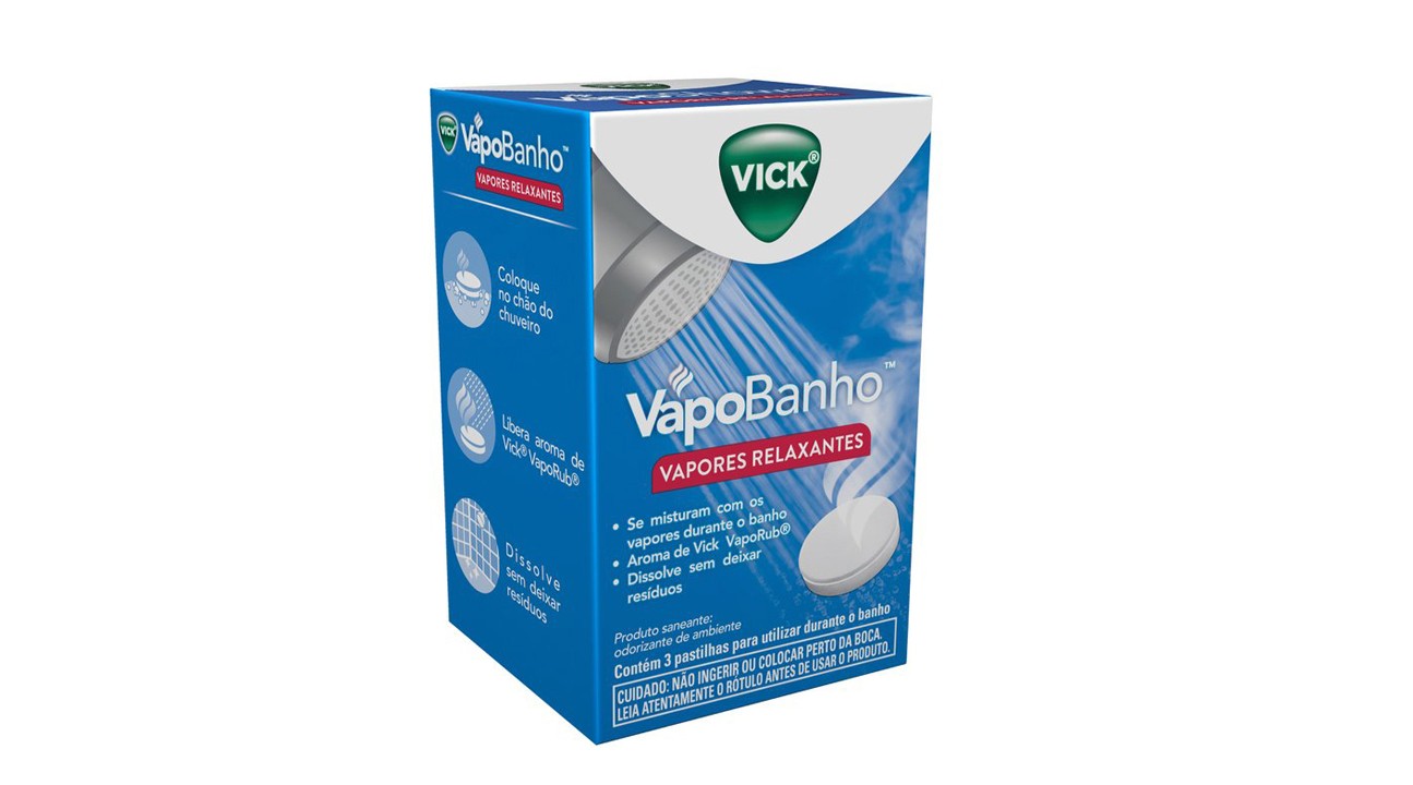 VICK VAPO BANHO C/3 PAST