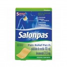 SALONPAS PAIN RELIEF PATCH C/5 